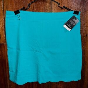 Counterparts Turquoise Mini Skirt
